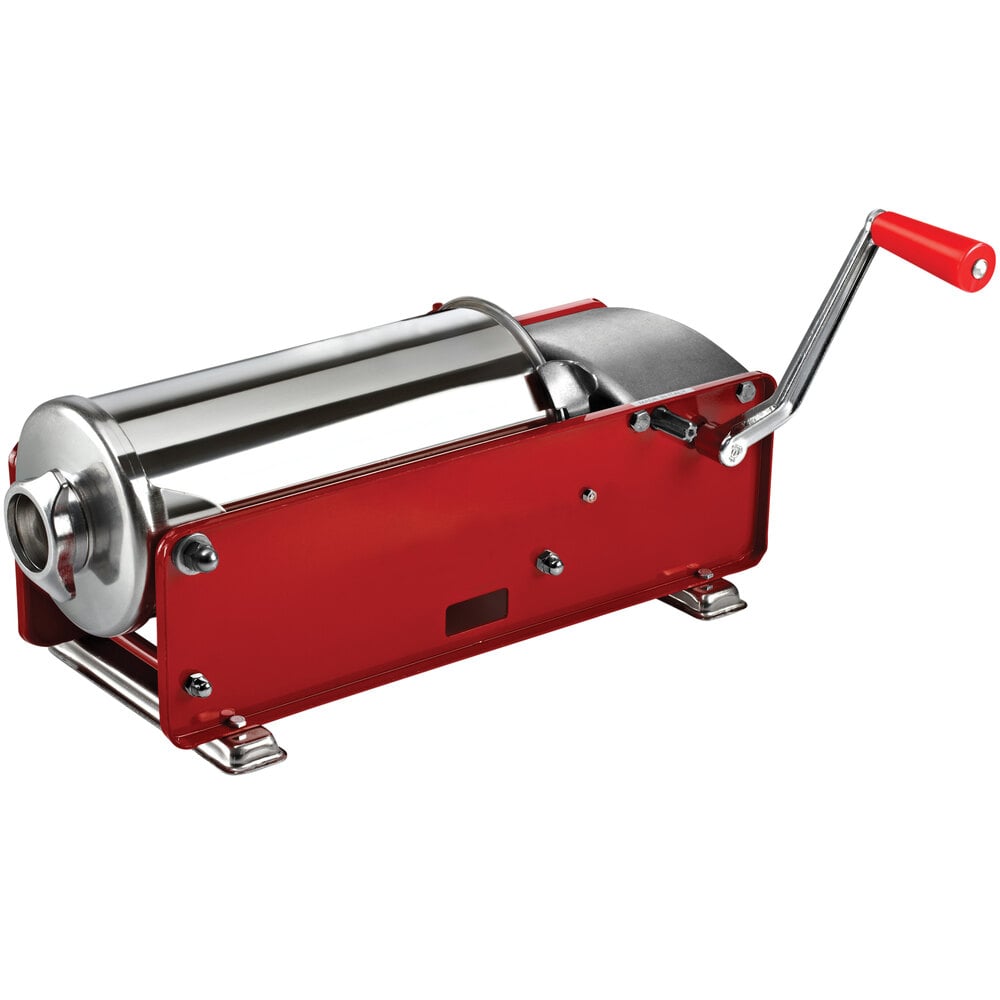 Tre Spade Manual Sausage Stuffer (11 lb. Horizontal)