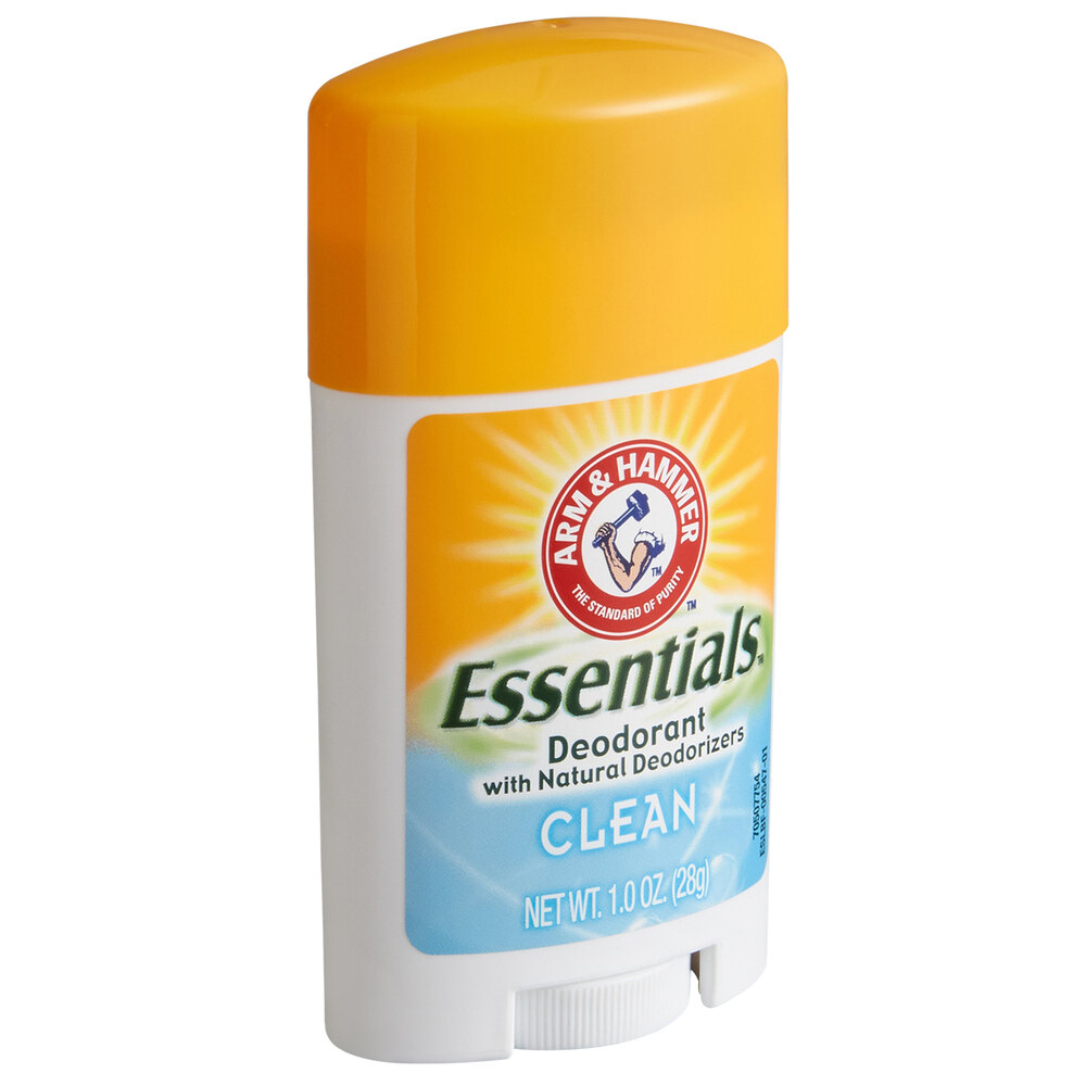 Arm & Hammer Essentials 1 oz. Clean Scent Deodorant 12/Case