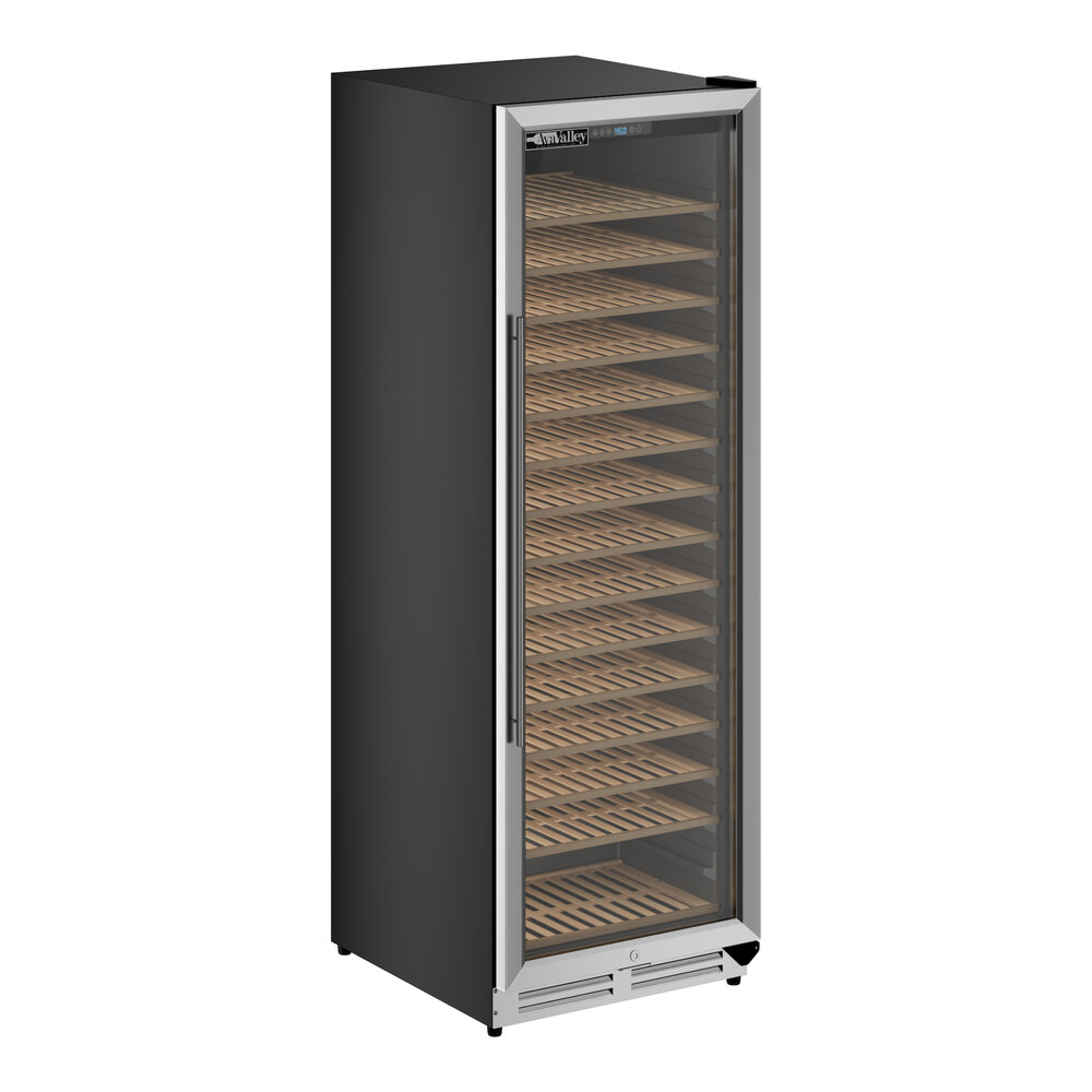 AvaValley WRC-165-SZ Single Temperature Full Glass Door Commercial