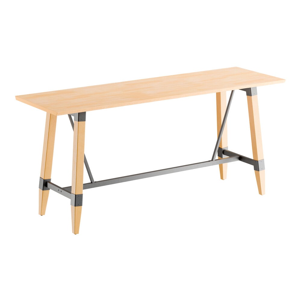 Bar Table オーク 61qEglj6gpL.jpg