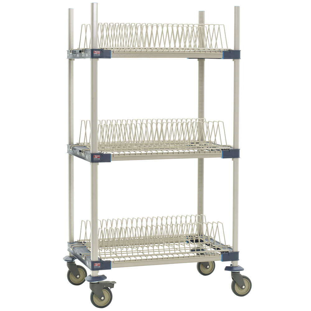 Metro MAX4-PR36VX2 MetroMax 4 Mobile Three Tier Tray Drying Rack