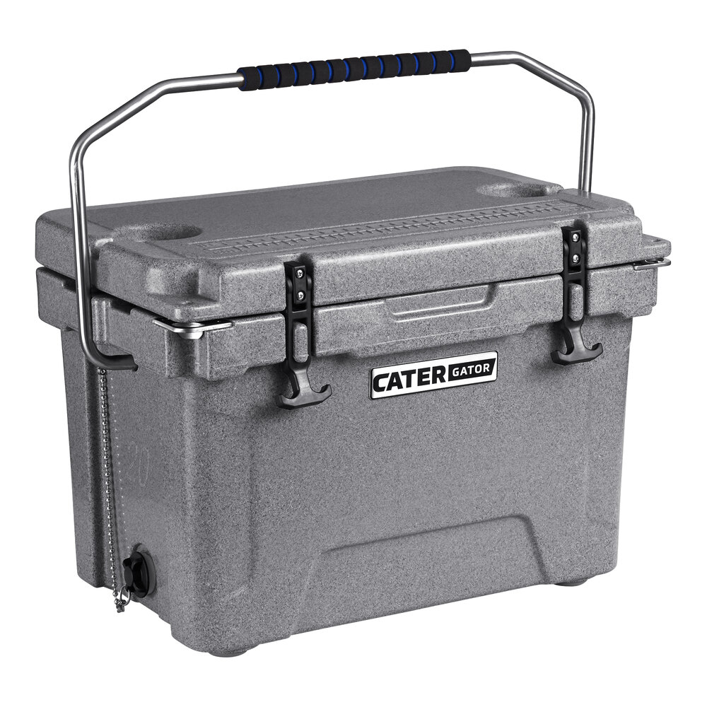 ゆか【shoppingcart】クーラー CaterGator CG20SPG Gray 20 Qt. Rotomolded Outdoor Cooler / Ice Chest