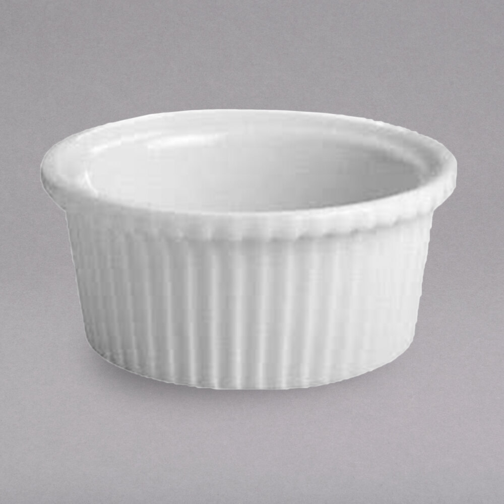 Hall China from Steelite International HL8390AWHA 5 oz. White Fluted ...