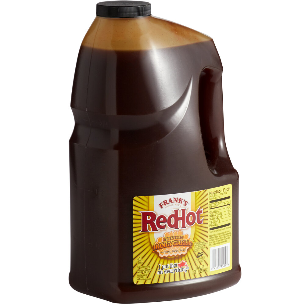Frank's RedHot 1 Gallon Stingin' Honey Garlic Sauce