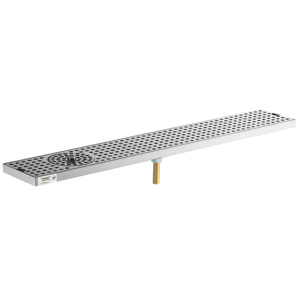 300mm  Stainless Steel Sit In Drip Tray With Perforated Insert 