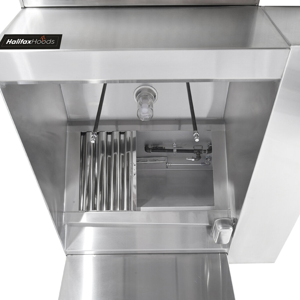Halifax BRPHO1248 Type 1 Commercial Kitchen Hood with BRP Makeup Air