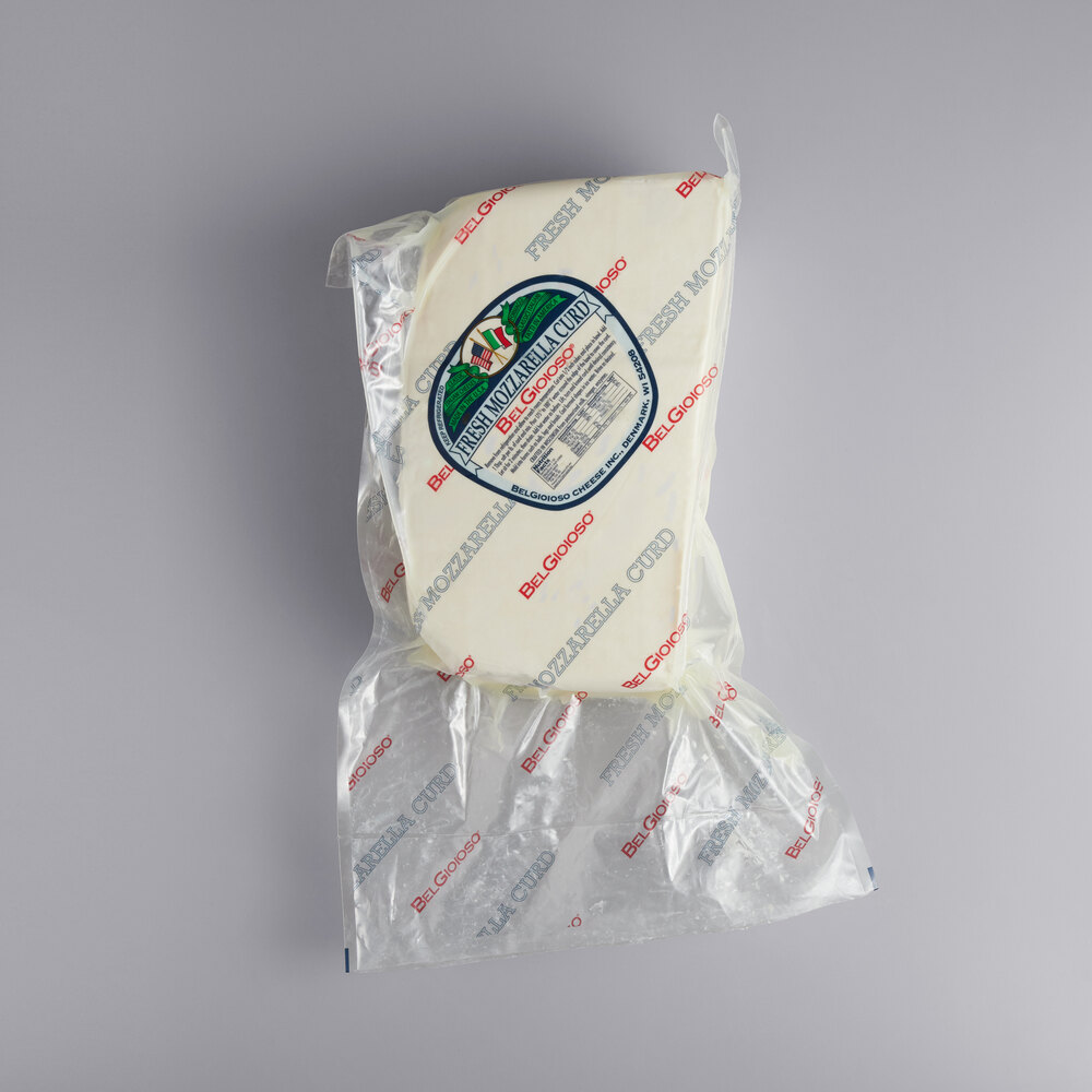 BelGioioso Fresh Mozzarella Cheese Curd (Bulk 20 lb.)