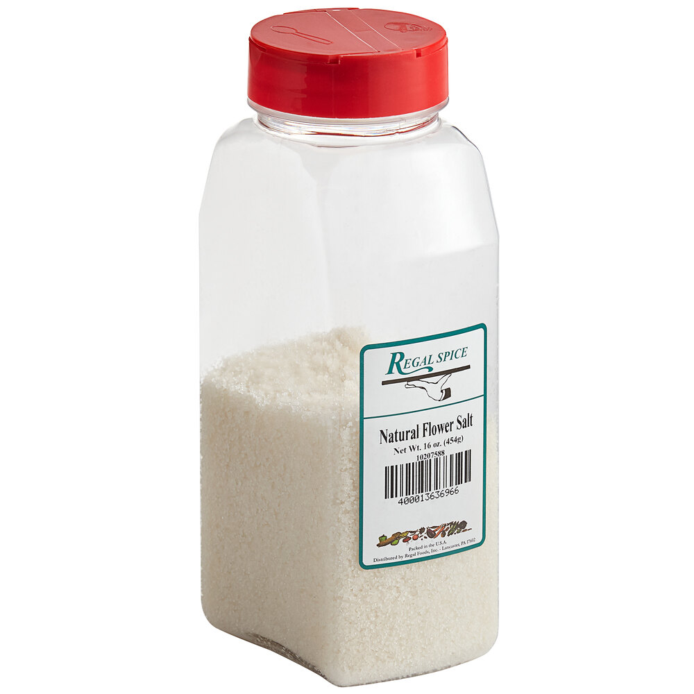 Regal Spanish Natural Flower of Salt (Fleur de Sel) 1 lb.