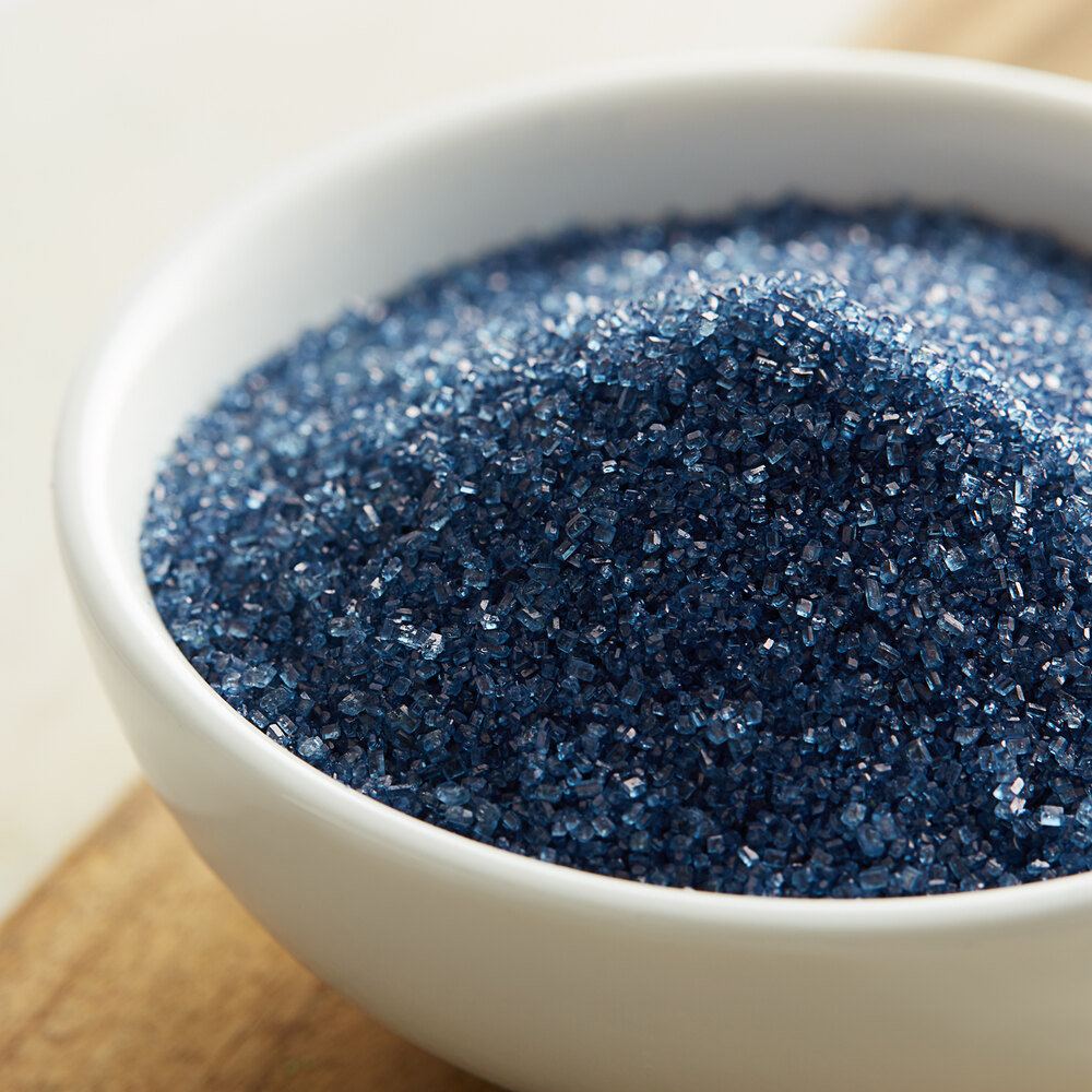Royal Blue Sanding Sugar (10 lb.)