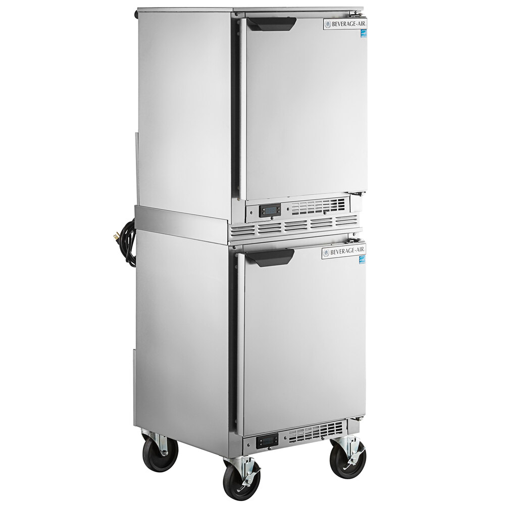 BeverageAir UCR20HC Double Stacked 20" Shallow Depth Undercounter