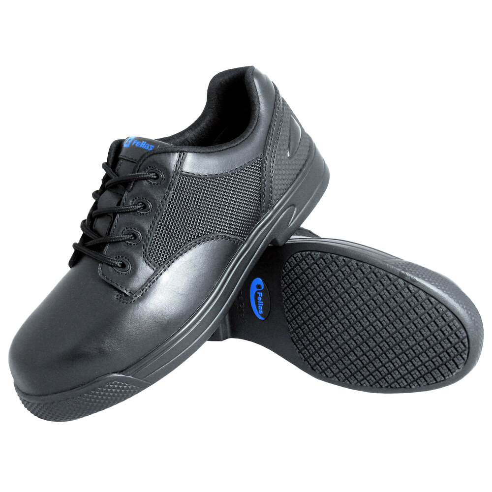 S Fellas by Genuine Grip Men's #5040 Composite Toe Apache Work Shoe - Black, Size: 8.5