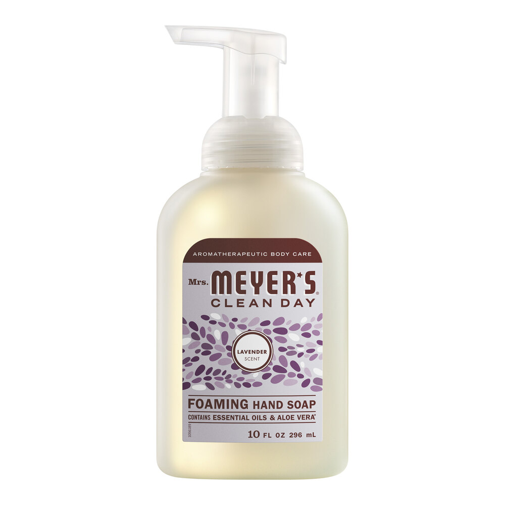 Mrs. Meyer's Clean Day 379557 10 oz. Lavender Foaming Hand Soap