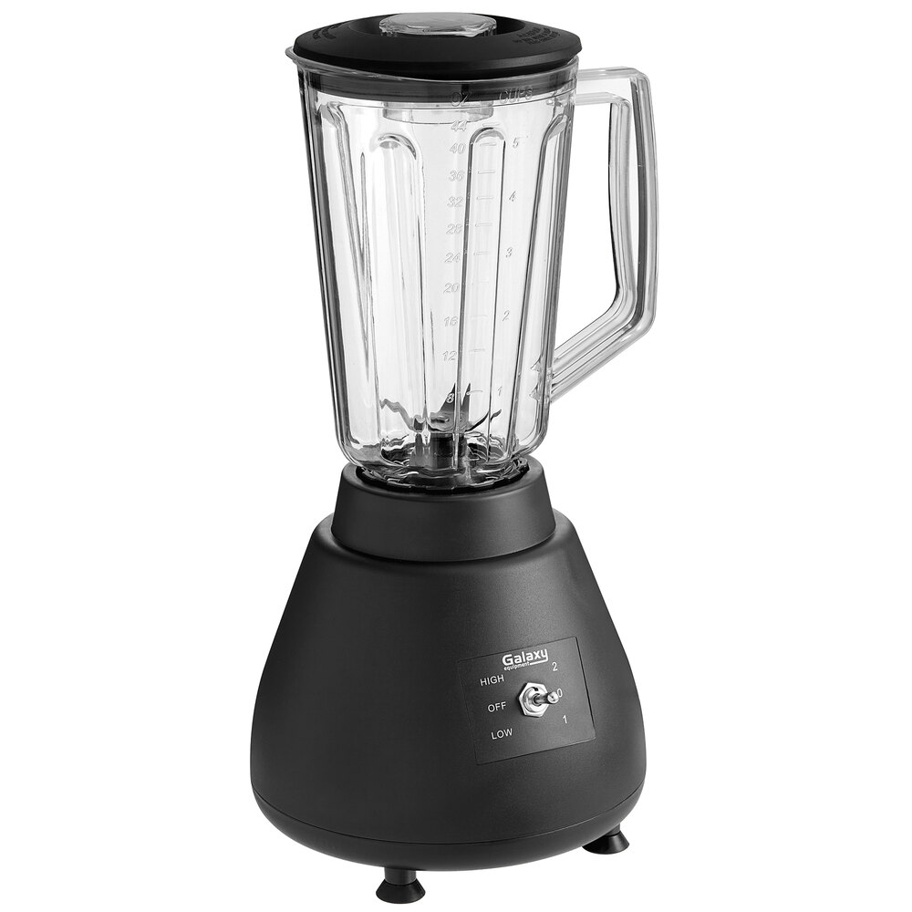 Galaxy GB440 1/2 hp Bar Blender with Toggle Controls and 44 oz. Polycarbonate