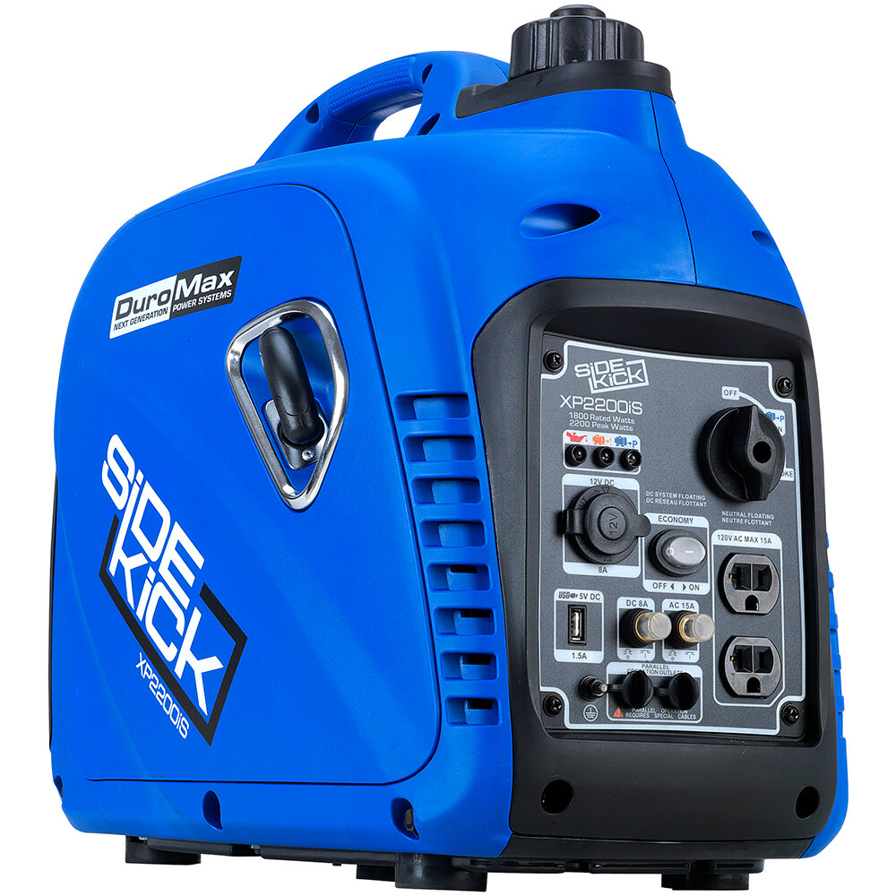 DuroMax XP2200iS Portable Gas Inverter / Generator (2,200/1,800W)