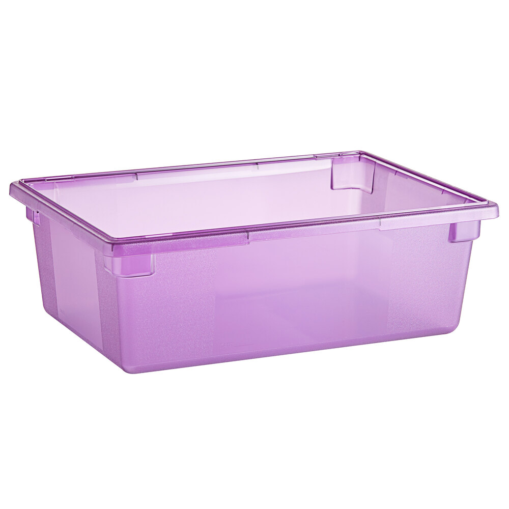 Carlisle 10622C89 StorPlus Purple AllergenFree Food Storage Box 26