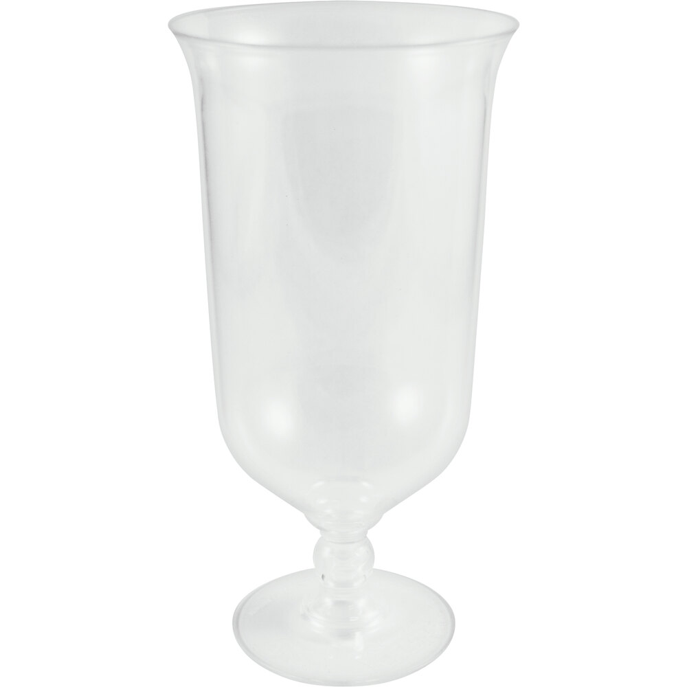 16 oz. Clear Plastic Hurricane Cup 100/Case