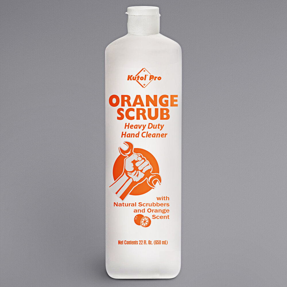 Kutol Pro 4984 Orange Scrub Orange Scented HeavyDuty Hand Cleaner with