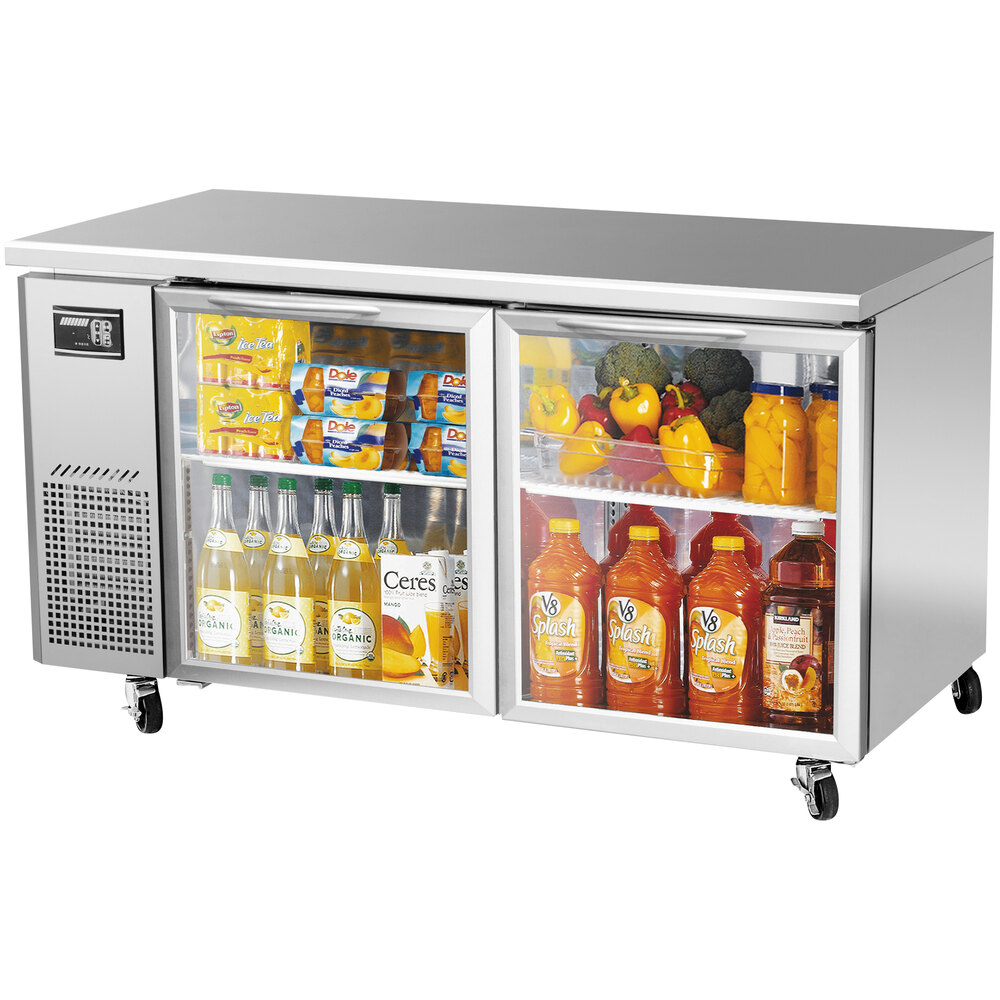 Turbo Air JUR60G J Series 60" Undercounter Refrigerator with Side