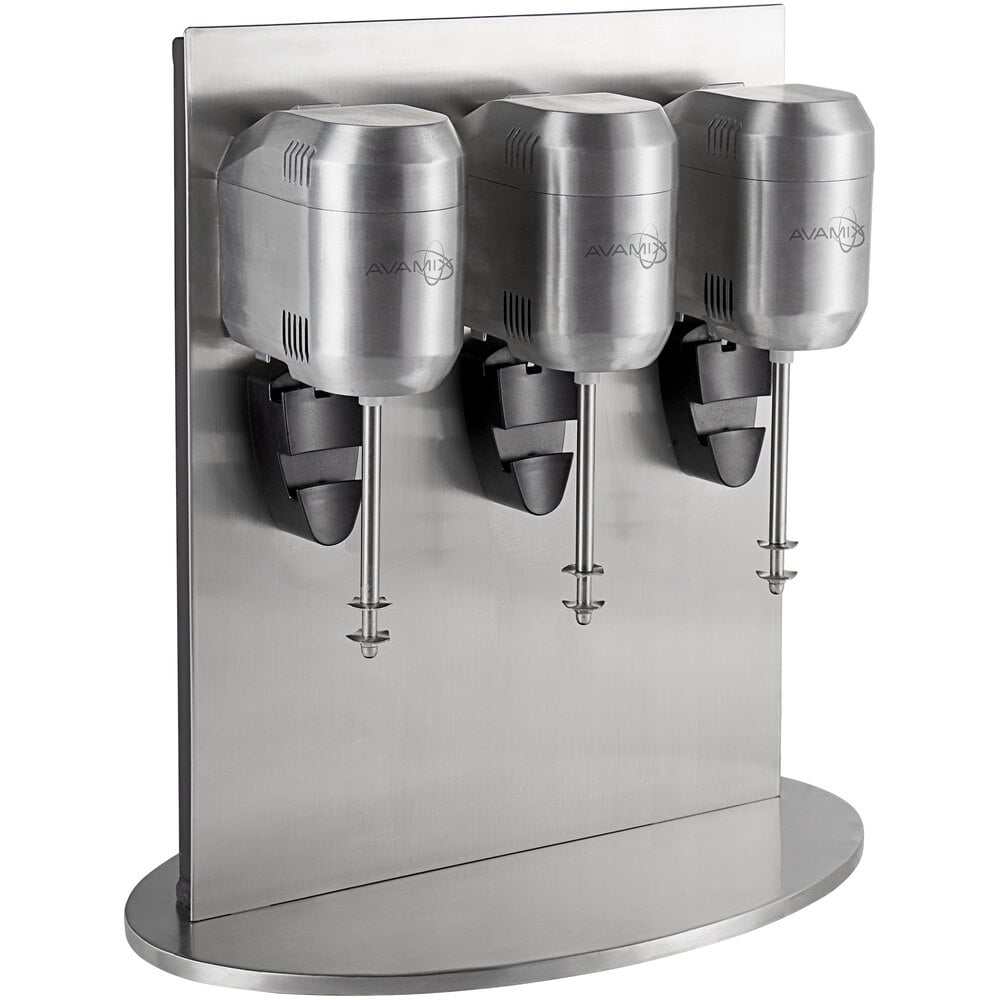 AvaMix ADM3 Freestanding Triple Spindle Drink Mixer / Milkshake Machine -  120V, 1200W - Avamix