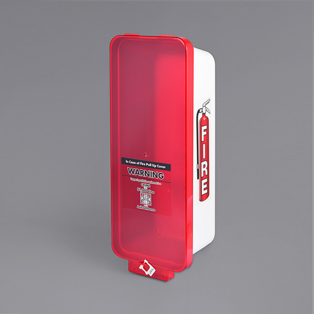 Cato 95102 Warrior White SurfaceMounted Fire Extinguisher with