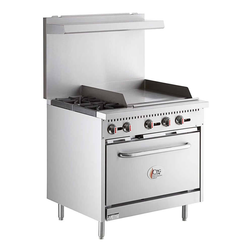 Gas Ranges with Grill or Griddle