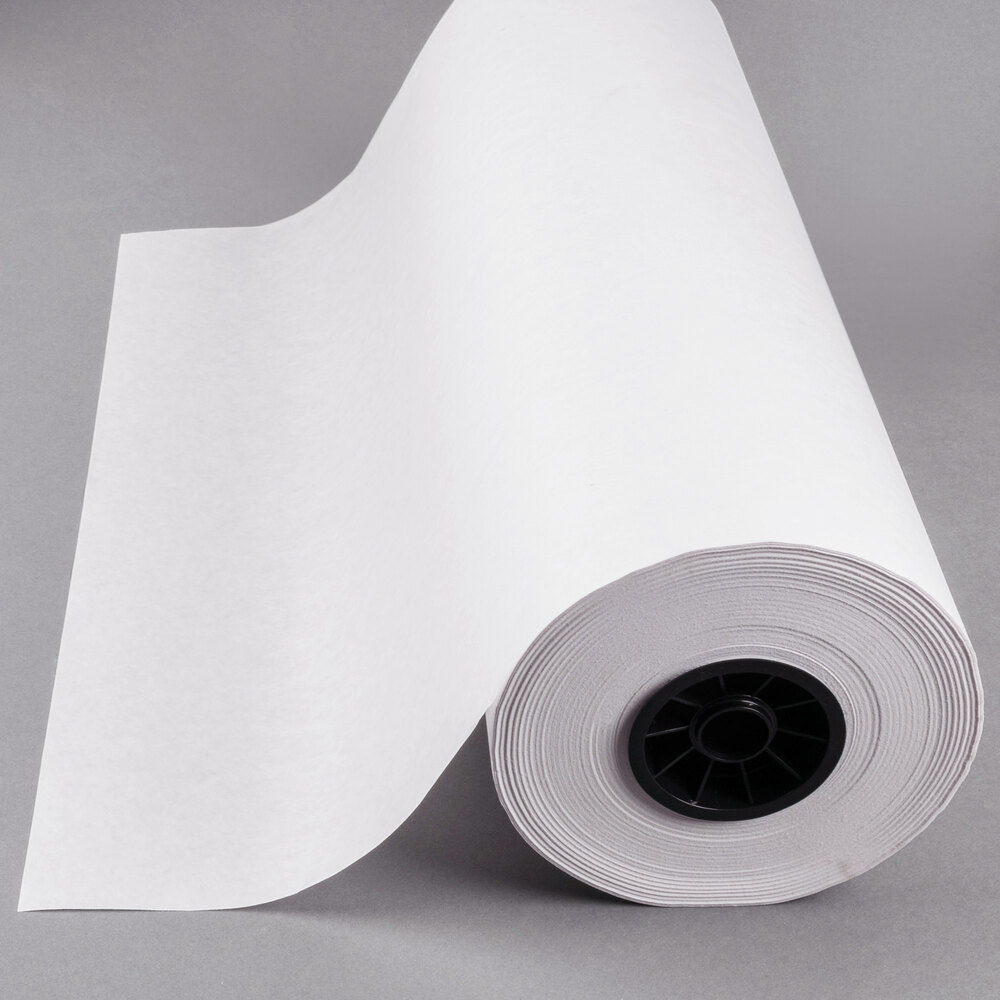 Choice 24'' x 1000' 35 White Freezer Paper Roll