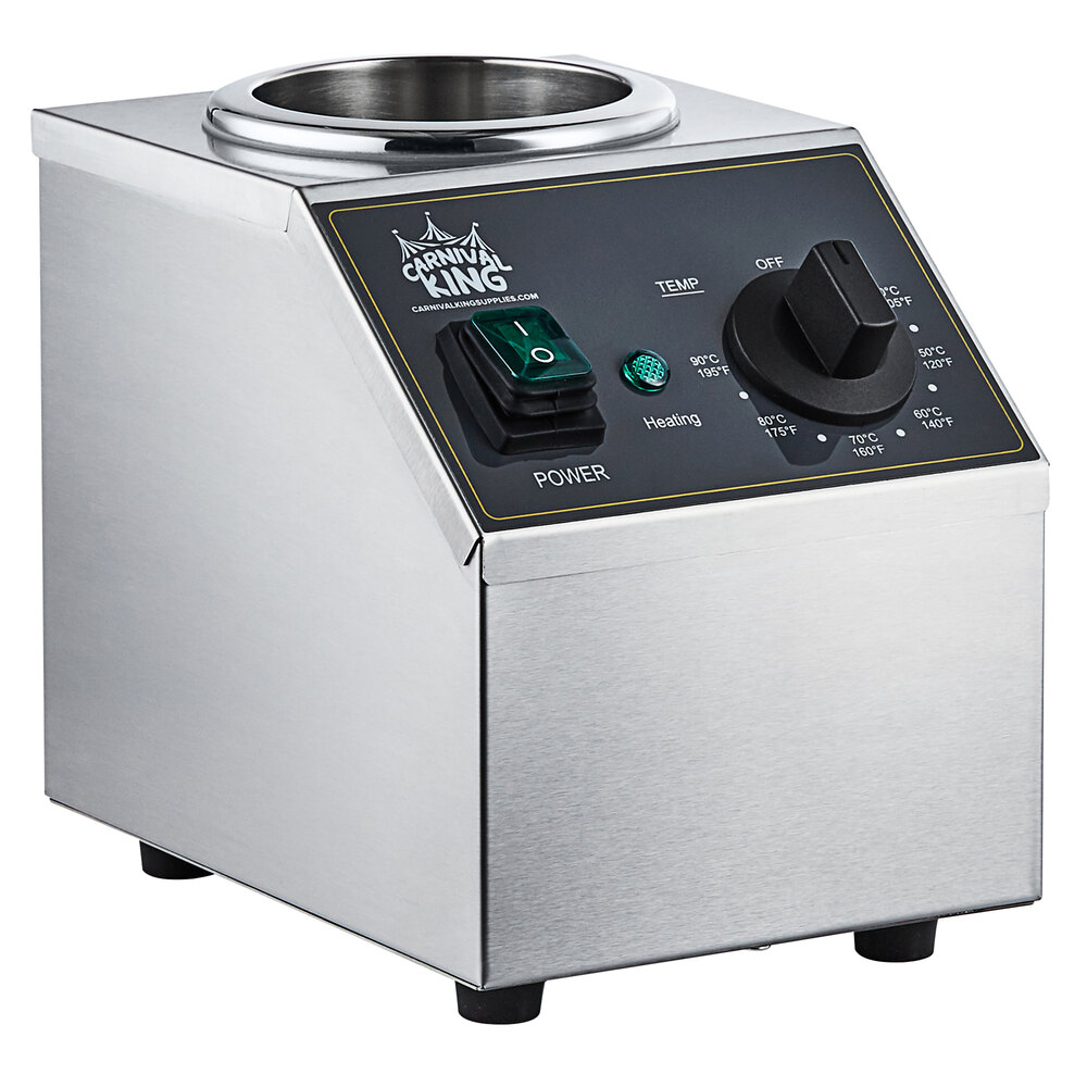 Carnival King Single 32 oz. Sauce / Topping Bottle Warmer 200W, 120V