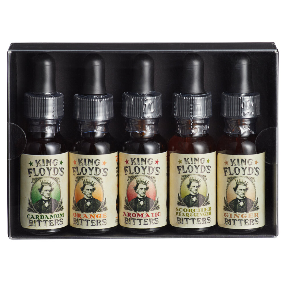 King Floyd's Bitters FivePack Sampler Set
