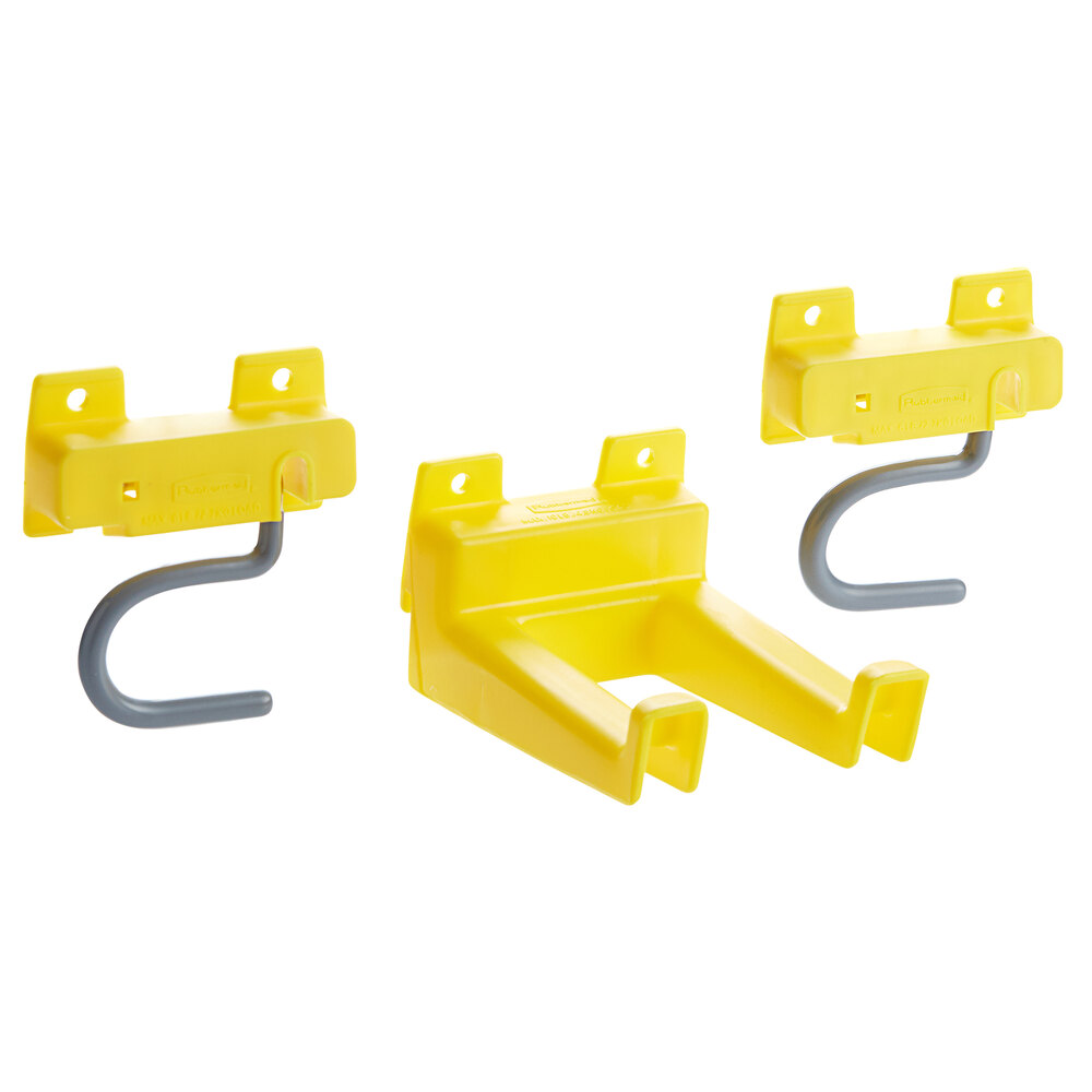 Rubbermaid FG199400YEL Closet Organizer / Tool Holder Accessory Kit