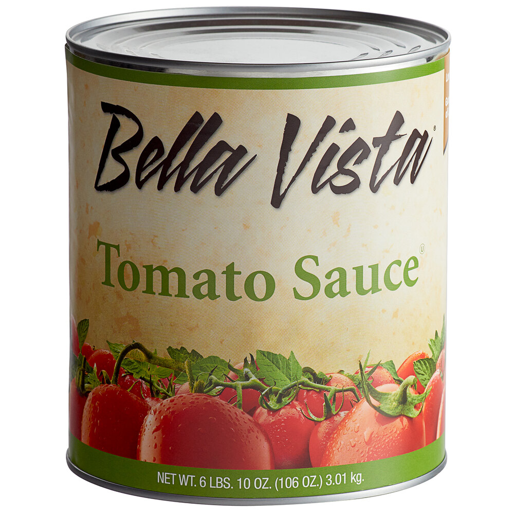 Bella Vista 10 Can Low Sodium Tomato Sauce