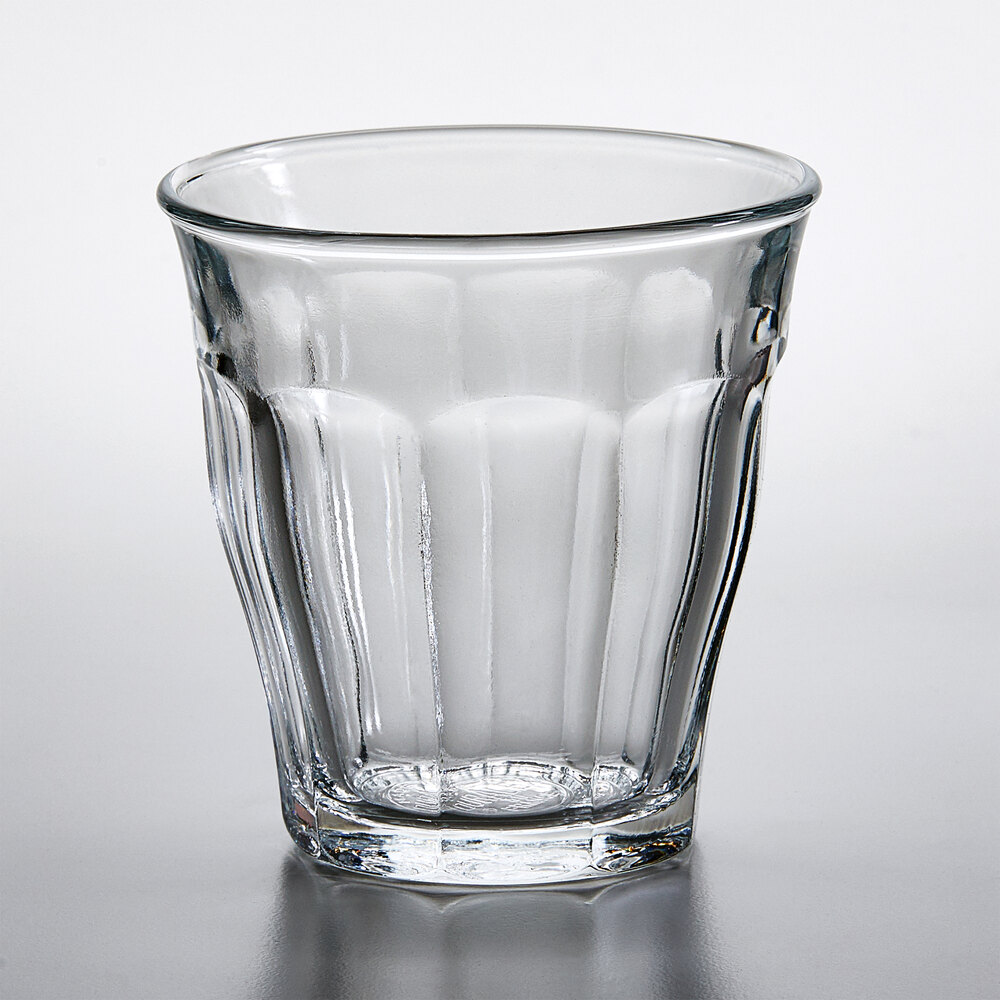 Duralex Picardie Tumblers (Set Of 6) - 7.75 Oz Tempered Glass Cups, Made In France