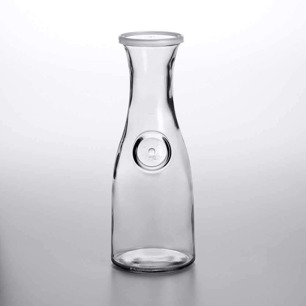 Anchor Hocking 93084AHG17 34 oz. Carafe with Plastic Lid 6/Case