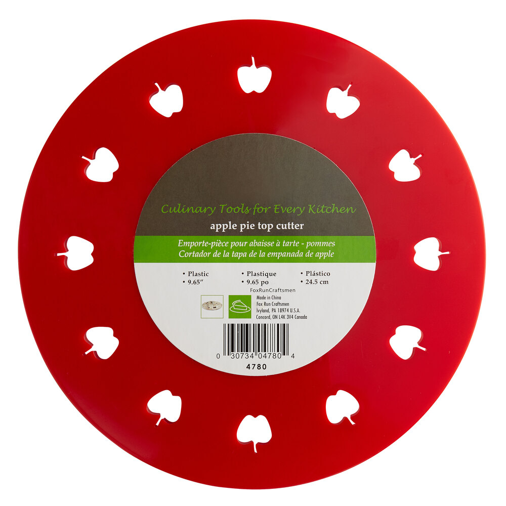 Apple Shaped Pie Crust Cutter (9.75" Round)