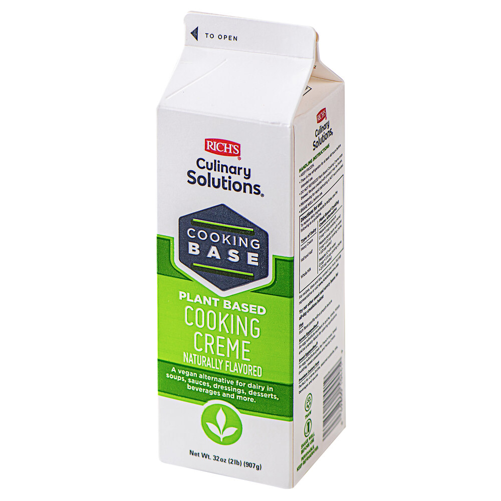 Rich's Plant Based Vegan Cooking Creme 12/Case
