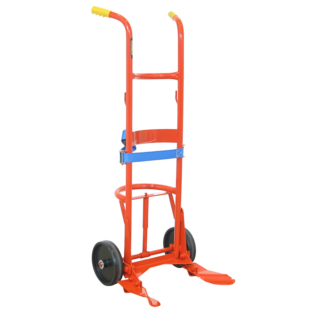 Wesco Industrial Products 1,000 lb. Poly Overpack Drum Truck with (2 ...