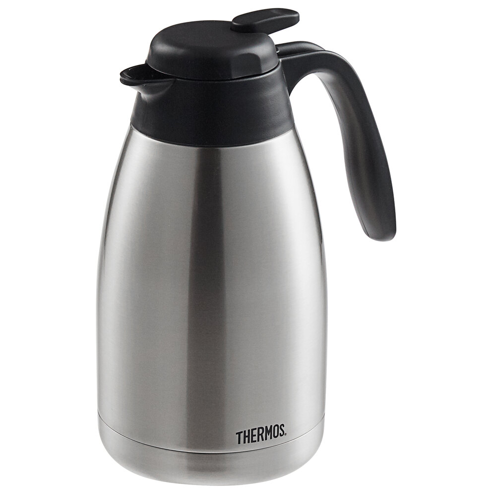 Thermos FN370 1.5 Liter Stainless Steel Vacuum Insulated Carafe Push