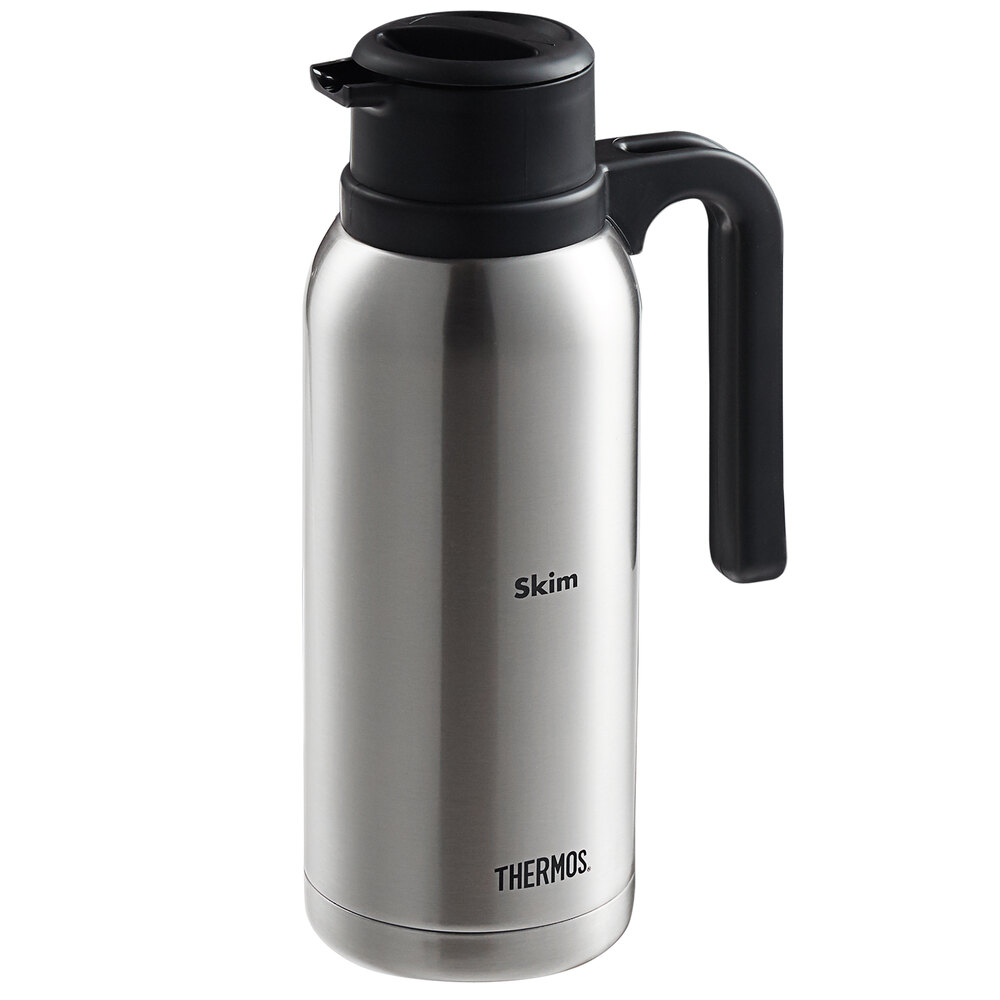 Thermos FN367 32 oz. "Skim" Stainless Steel Vacuum Insulated Carafe