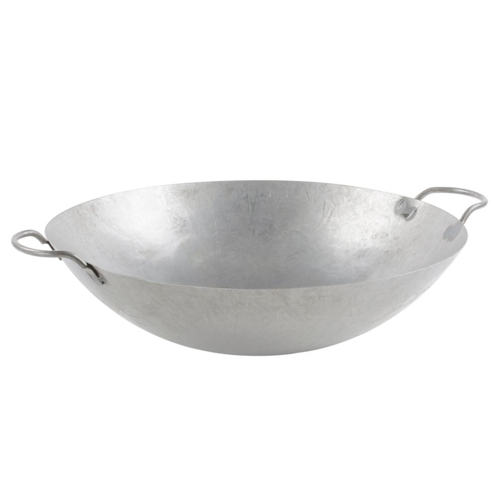 Winco 8 1/4 Plated Steel Wok Ring