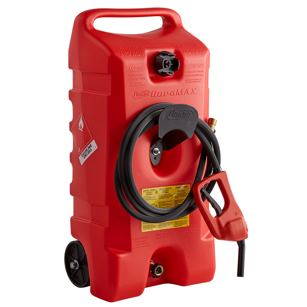 Scepter 6792 Flo N' Go Duramax 14 Gallon Wheeled Gasoline Container Red