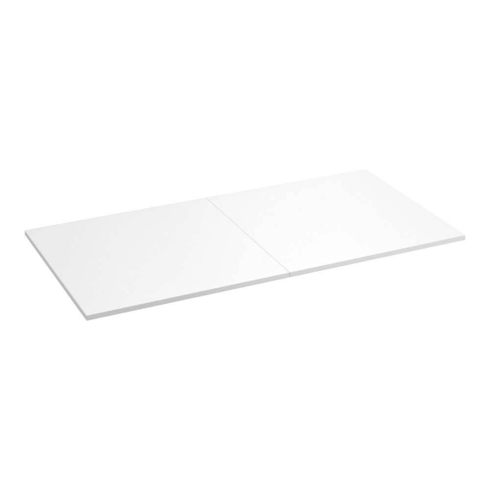 Regency 30 inch x 60 inch Poly Table Top for 30 inch x 60 inch Poly Top Table without Backsplash