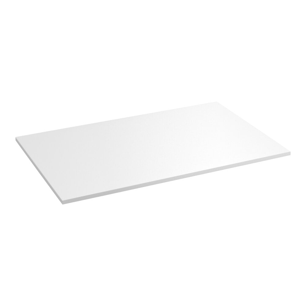 Regency 30 inch x 48 inch Poly Table Top for 30 inch x 48 inch Poly Top Table without Backsplash