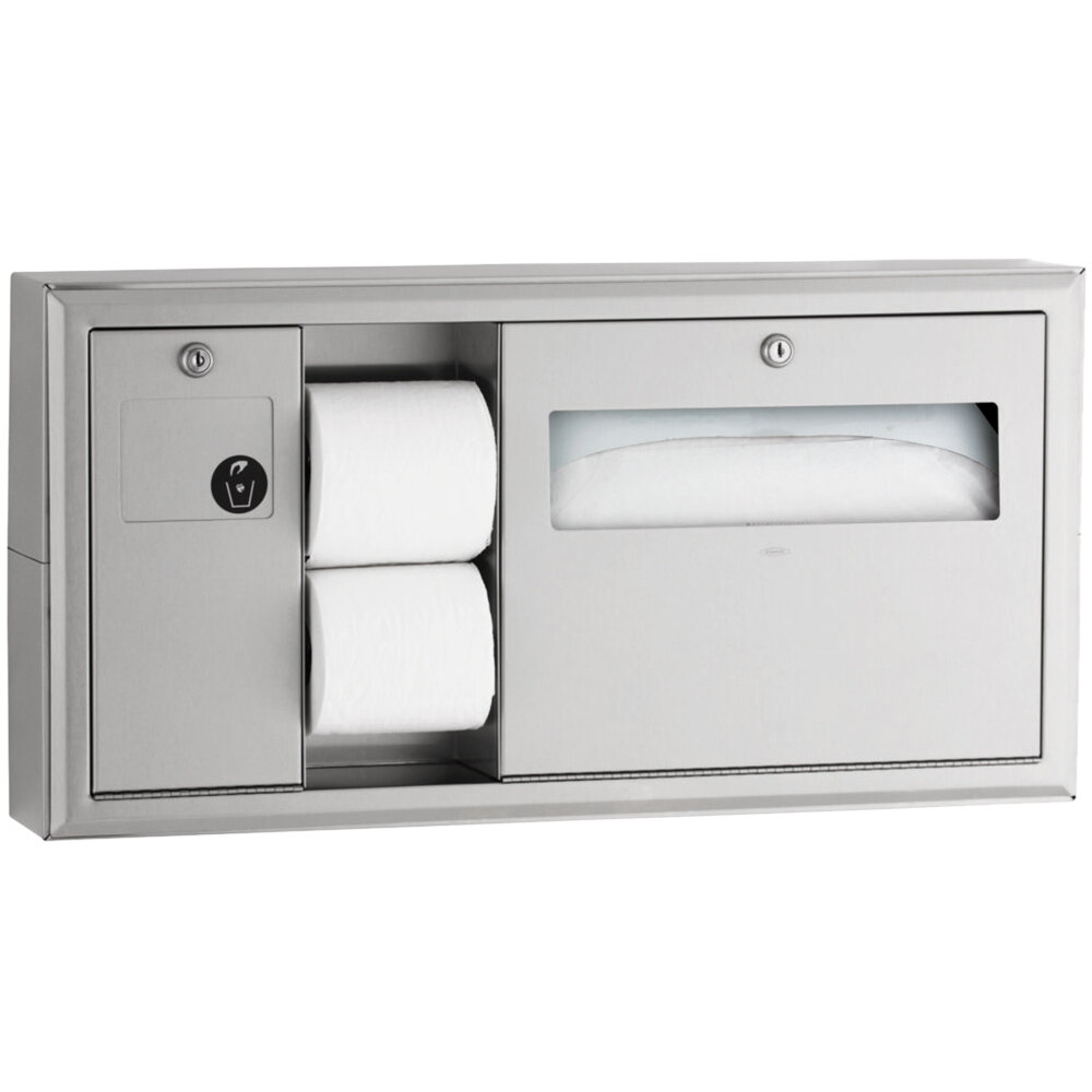 Bobrick B30919 ClassicSeries Horizontal Surface Mounted Toilet Seat