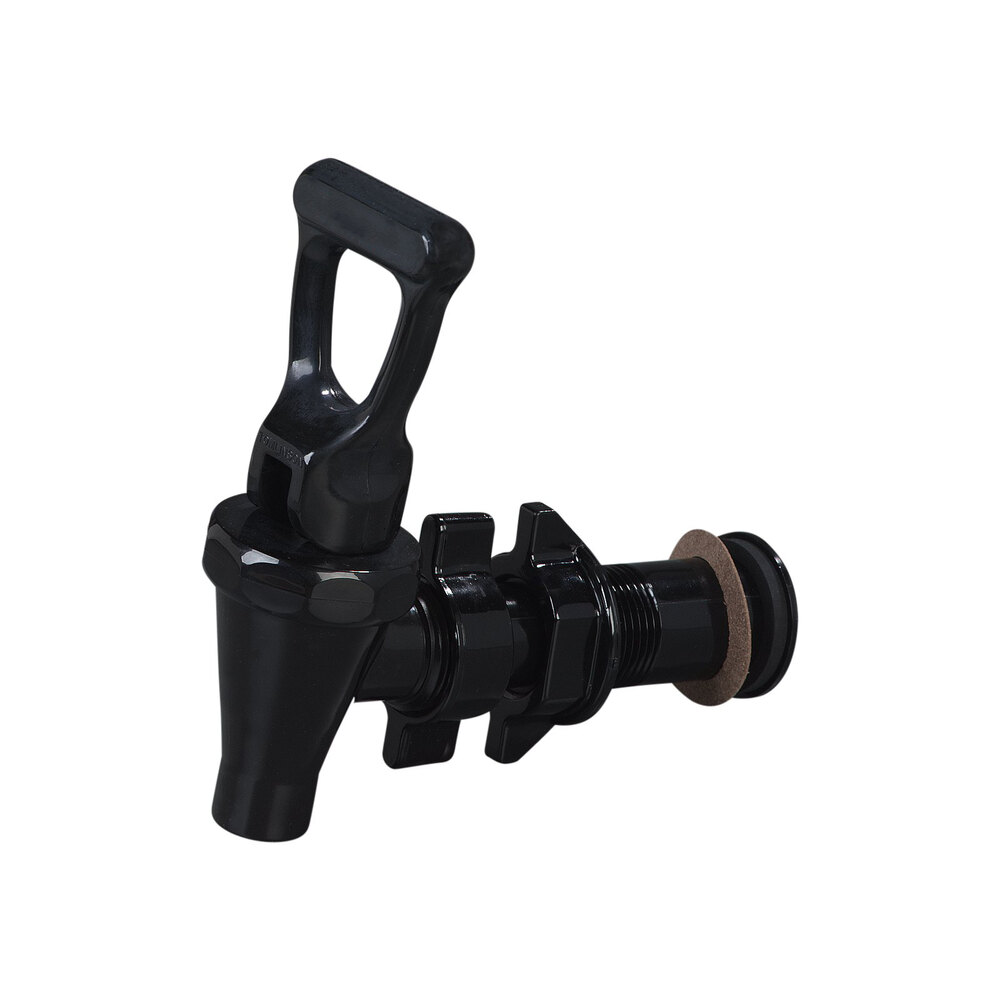 CaterGator Black Insulated Beverage Dispenser Faucet