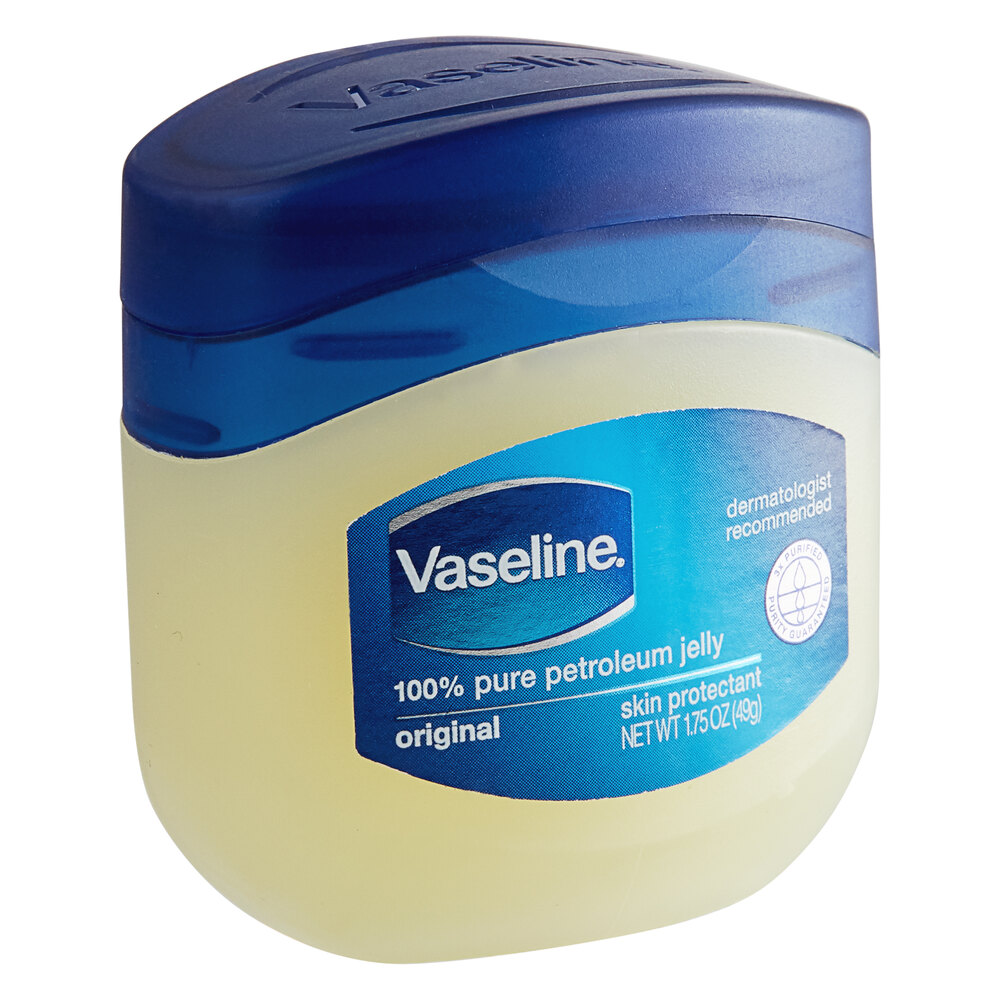 Vaseline 31100 1.75 oz. Petroleum Jelly Original Jar - 144 ...