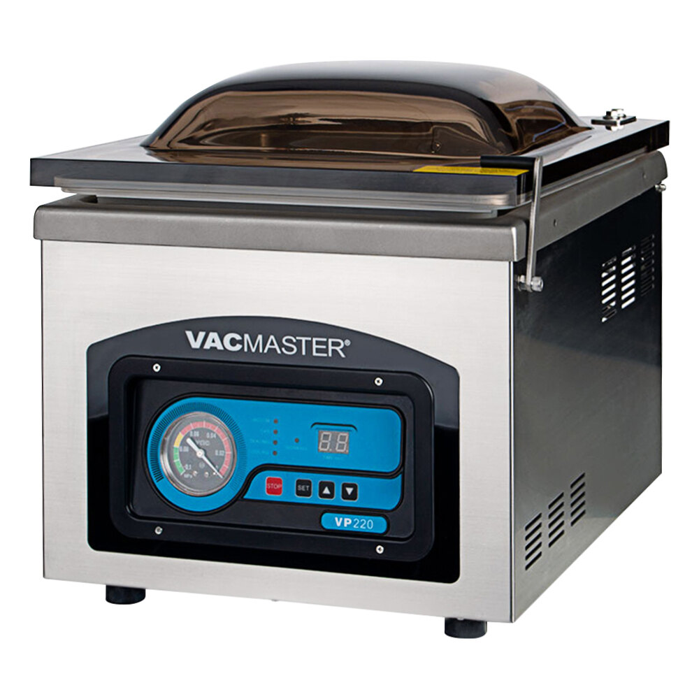VacMaster VP220 Commercial Chamber Vacuum Sealer for Sous Vide, Liquids,  Powders, Food Storage, 110V, Maintenance-Free Air Pump, Industrial Grade