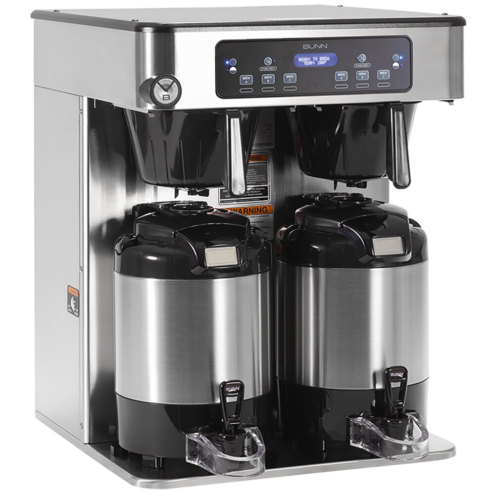 Bunn 53200.0102 ICB Twin Infusion Series Stainless Steel Automatic
