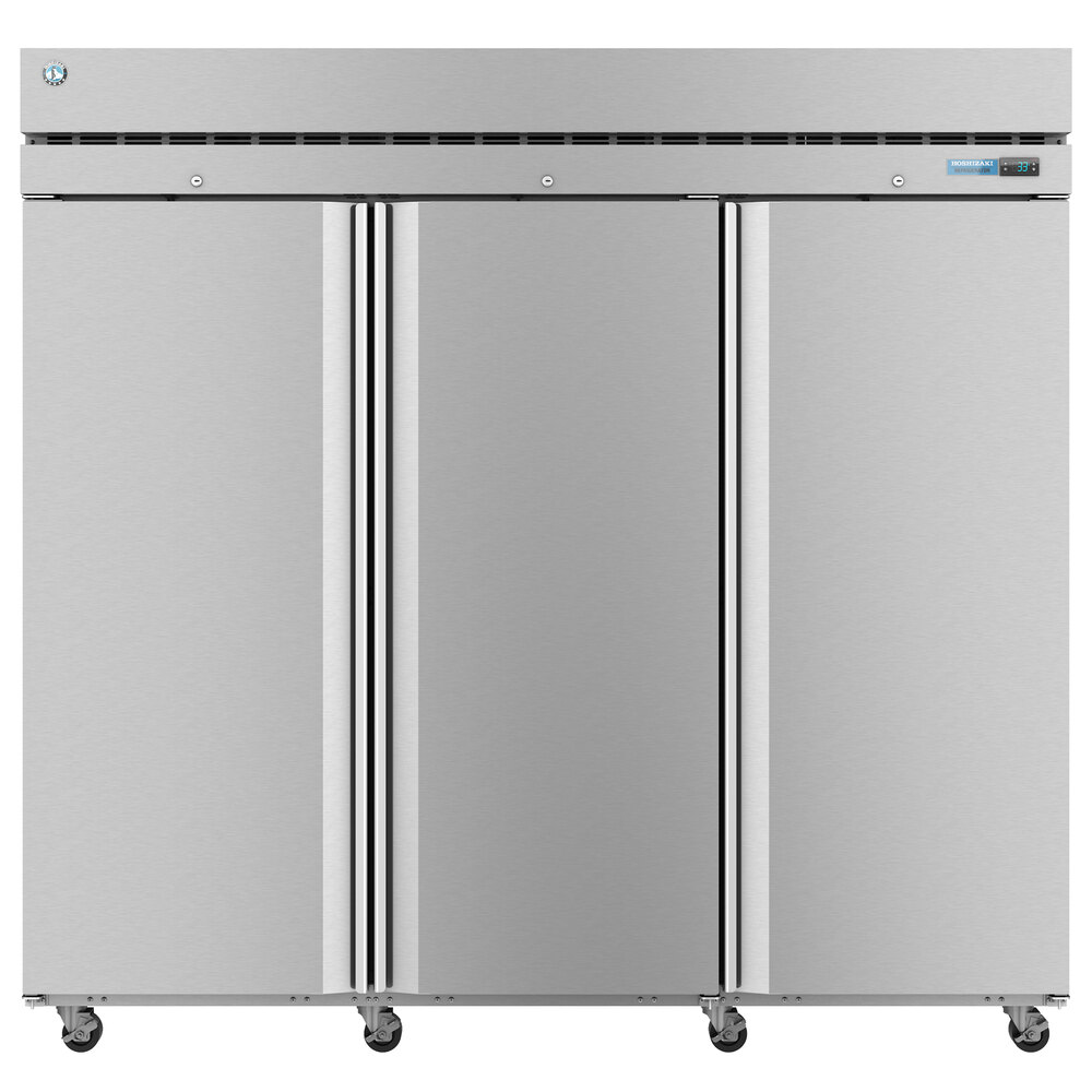 Hoshizaki F1A-HSL, Freezer, Single Section Upright, Half Stainless Doors  with Lock