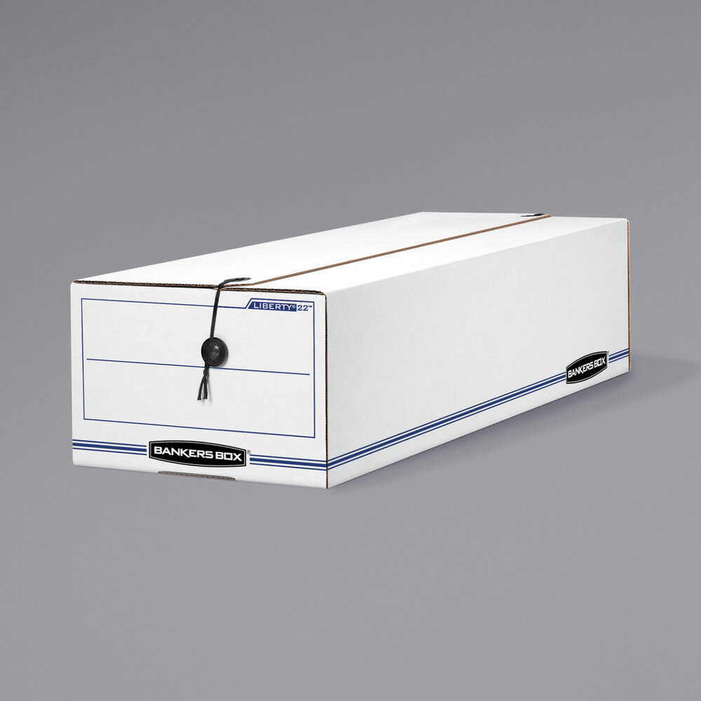 Checkbook Boxes Banker's Box 00018 Liberty 9