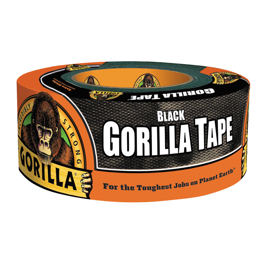 Gorilla Black Tape (1 7/8" x 12 Yards)