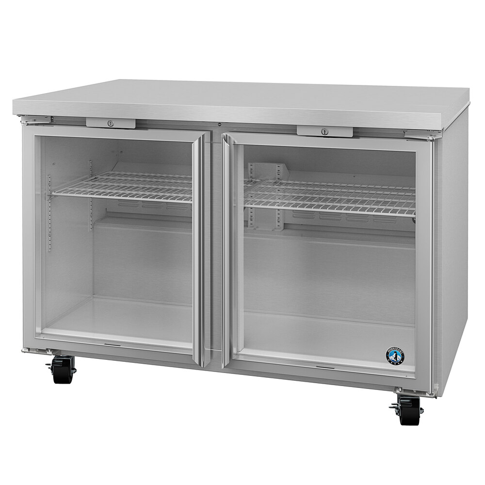 Hoshizaki UR48AGLP01 48" Low Profile Glass Door Undercounter